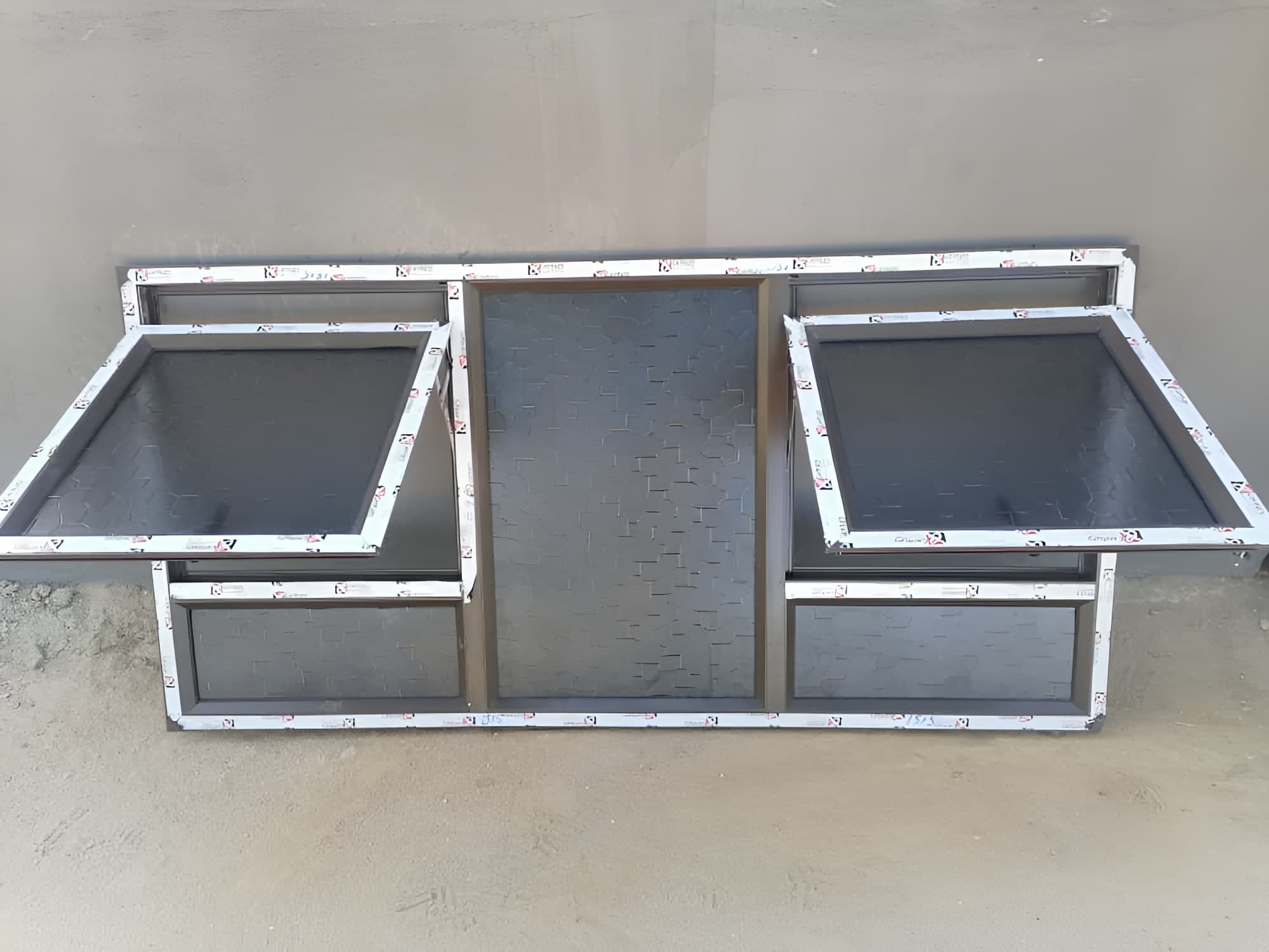 Window sections installed by Vision Aluminium